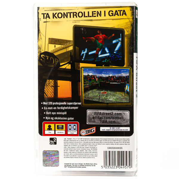 FIFA Street 2 - PSP spill - Retrospillkongen