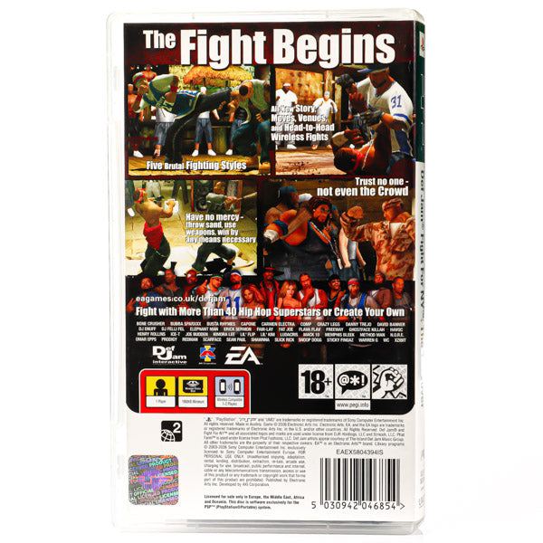 Def Jam: Fight for NY - The Takeover - PSP spill - Retrospillkongen