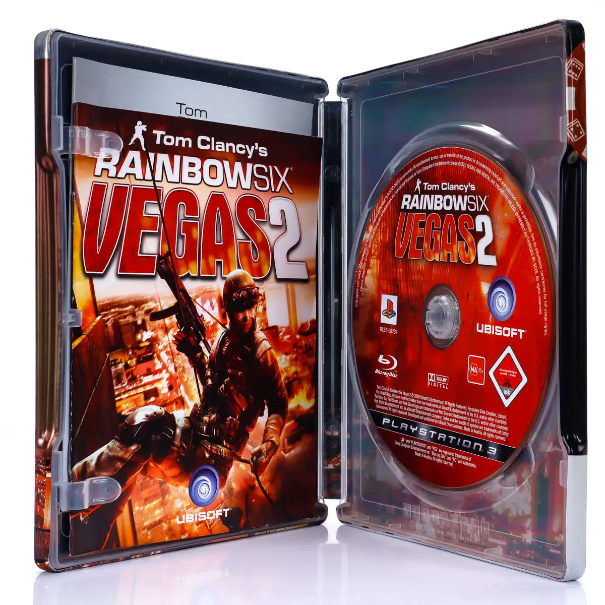 Tom Clancy's Rainbow Six: Vegas 2 (Steelbook) - PS3 spill - Retrospillkongen