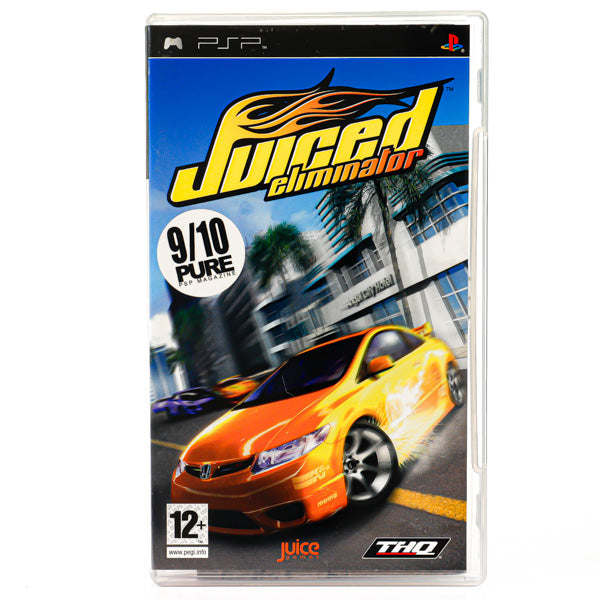 Juiced Eliminator PSP spill Retrospillkongen