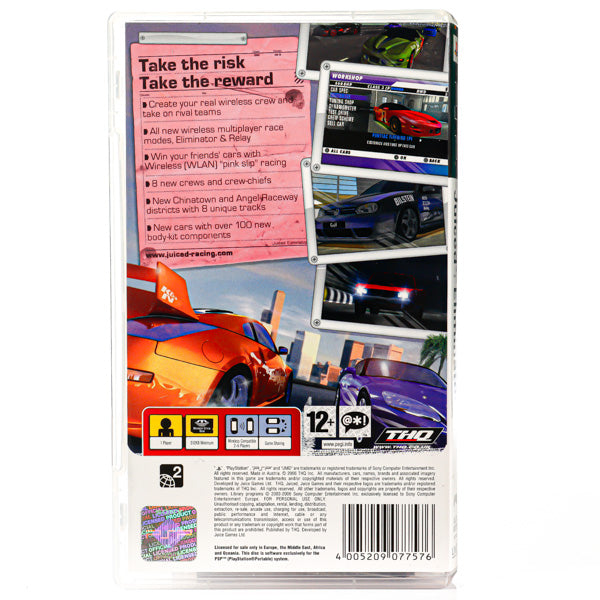 Juiced: Eliminator - PSP spill - Retrospillkongen