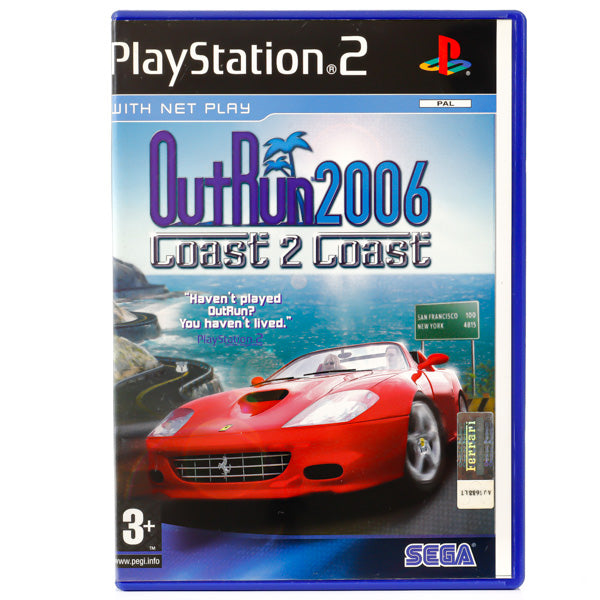 OutRun 2006: Coast 2 Coast - PS2 spill - Retrospillkongen