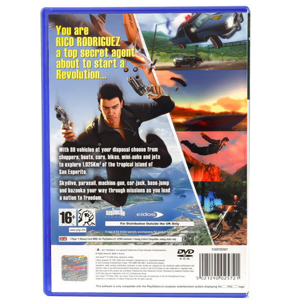 Just Cause - PS2 spill - Retrospillkongen