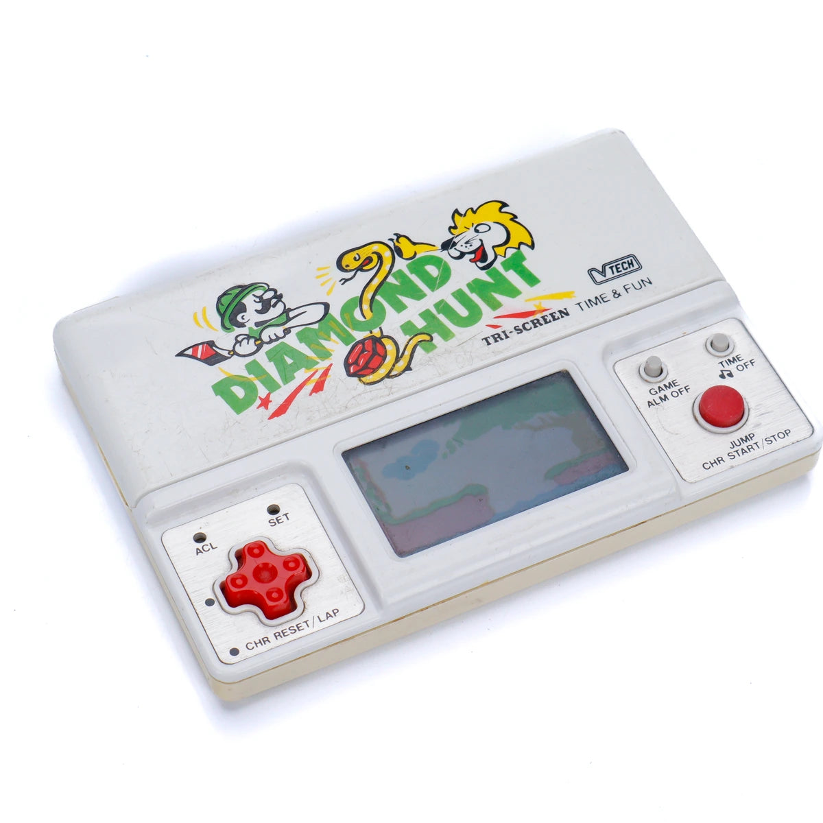 Vtech Diamond Hunt LCD Handheld Game Triple Screen - Retrospillkongen