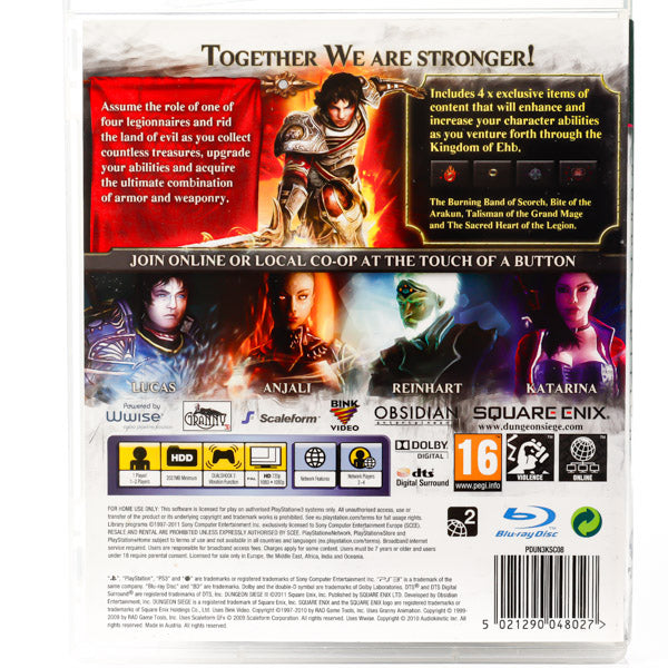 Dungeon Siege III - PS3 spill - Retrospillkongen