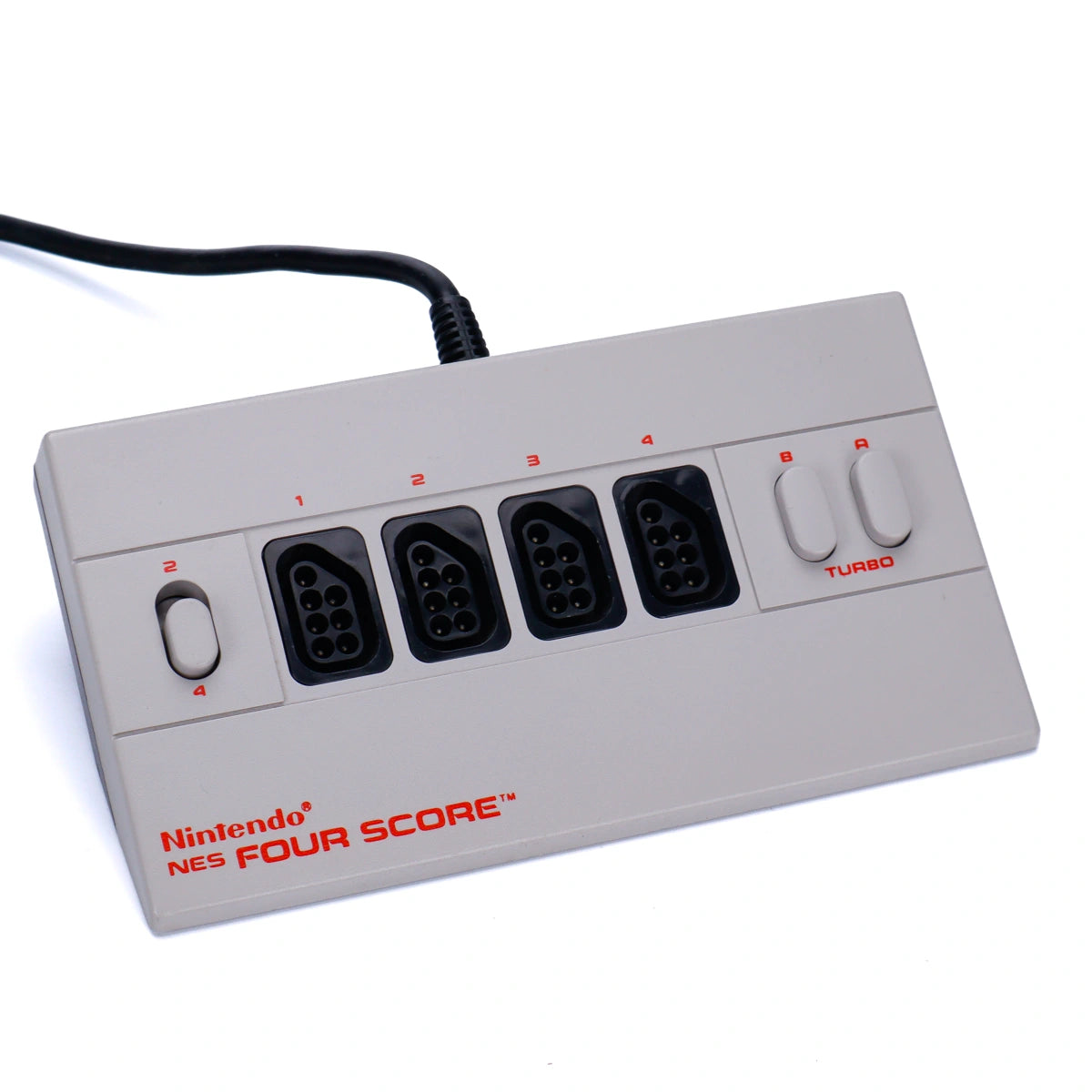 Original Nintendo NES Four Score 4 Player Adapter - Retrospillkongen