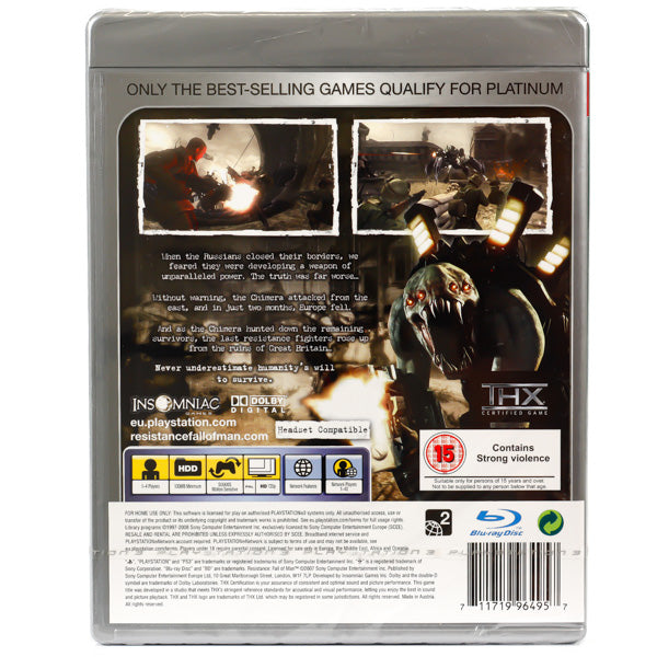 Resistance: Fall of Man - PS3 spill (Forseglet) - Retrospillkongen