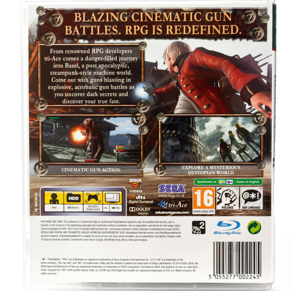 Resonance of Fate - PS3 spill - Retrospillkongen