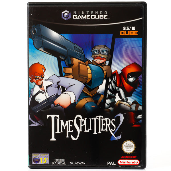 TimeSplitters 2 - Gamecube spill - Retrospillkongen