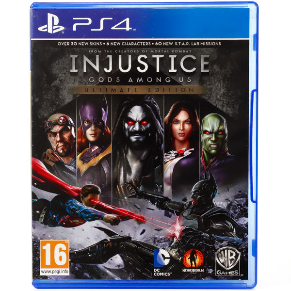 Injustice: Gods Among Us - PS4 spill - Retrospillkongen