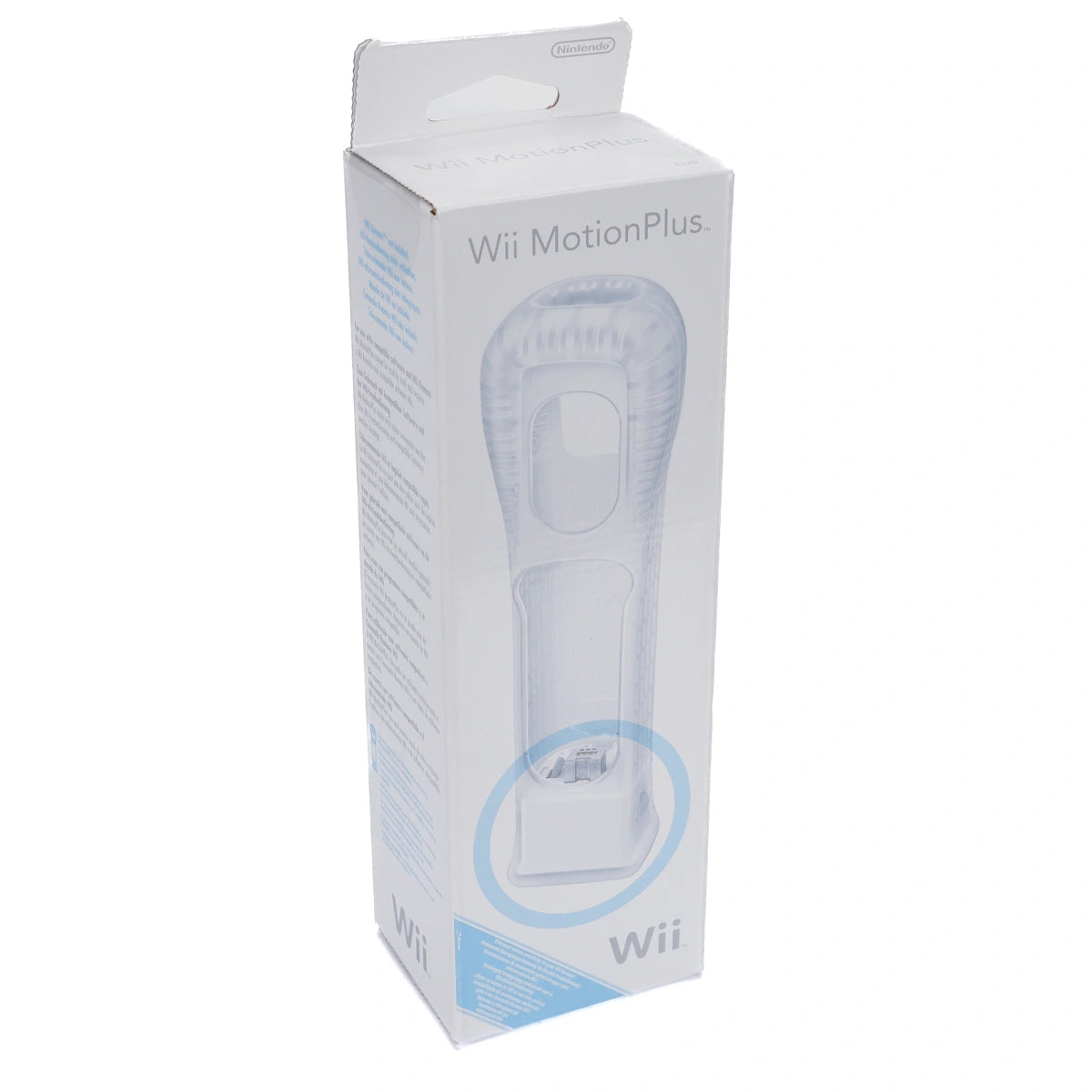 Original Nintendo Wii Motion Plus adapter med Sleeve - i Eske - Retrospillkongen