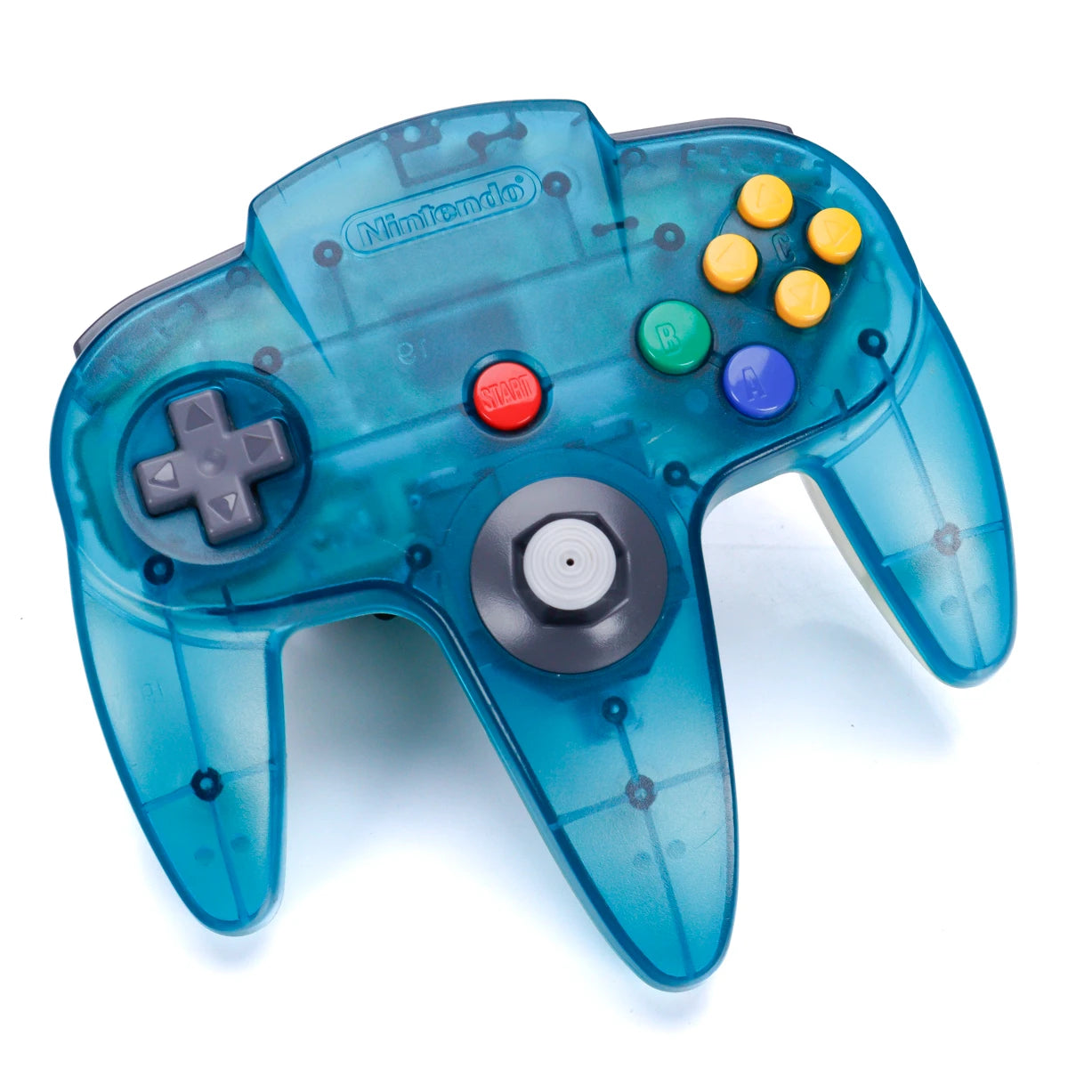 Nintendo 64 Clear Blue Kontroll - Retrospillkongen