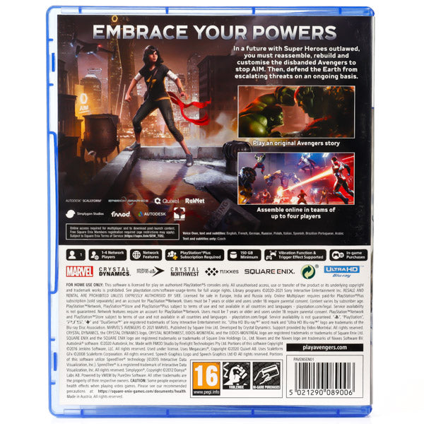 Marvel Avengers - PS5 spill - Retrospillkongen