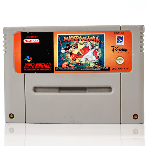Mickey Mania - SNES spill - Retrospillkongen