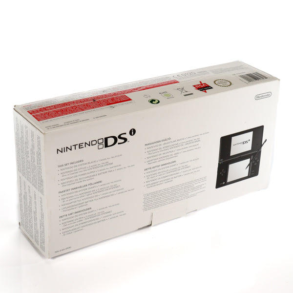Nintendo DSi svart håndholdt konsoll - I eske - Retrospillkongen