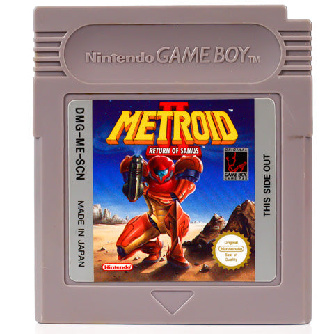 Metroid II: Return of Samus - Gameboy spill - Retrospillkongen