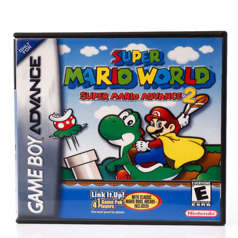 Super Mario World: Super Mario Advance 2 - GBA spill (Fanmade cover) - Retrospillkongen
