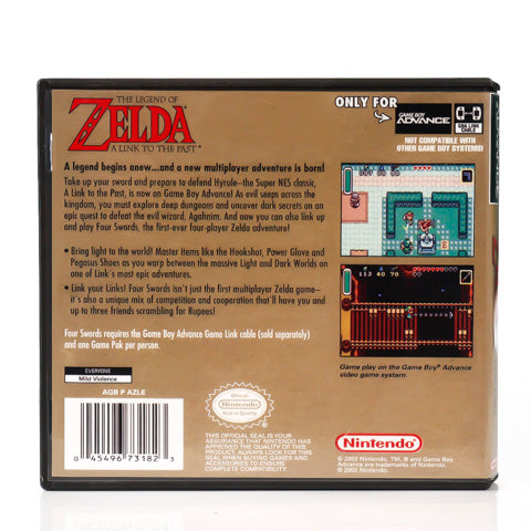 The Legend of Zelda: A Link to the Past/Four Swords - GBA spill (Fanmade cover) - Retrospillkongen