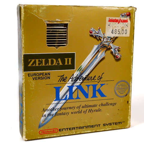 Zelda II: The Adventure of Link - NES spill (Komplett i eske) - Retrospillkongen