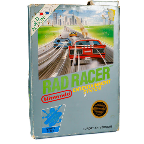 Rad Racer - NES spill (Komplett i eske) - Retrospillkongen