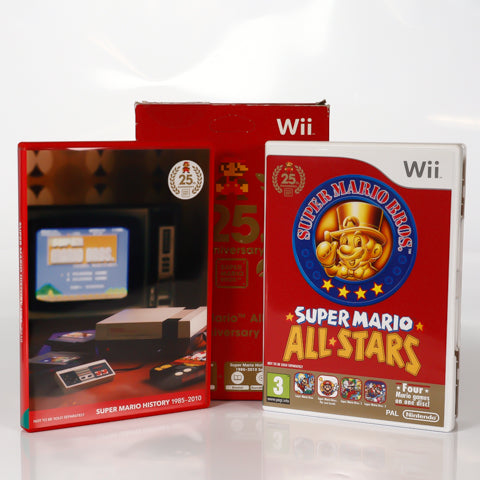 Super Mario All Starts 25th Anniversary Edition - Nintendo Wii spill (Komplett i eske) - Retrospillkongen