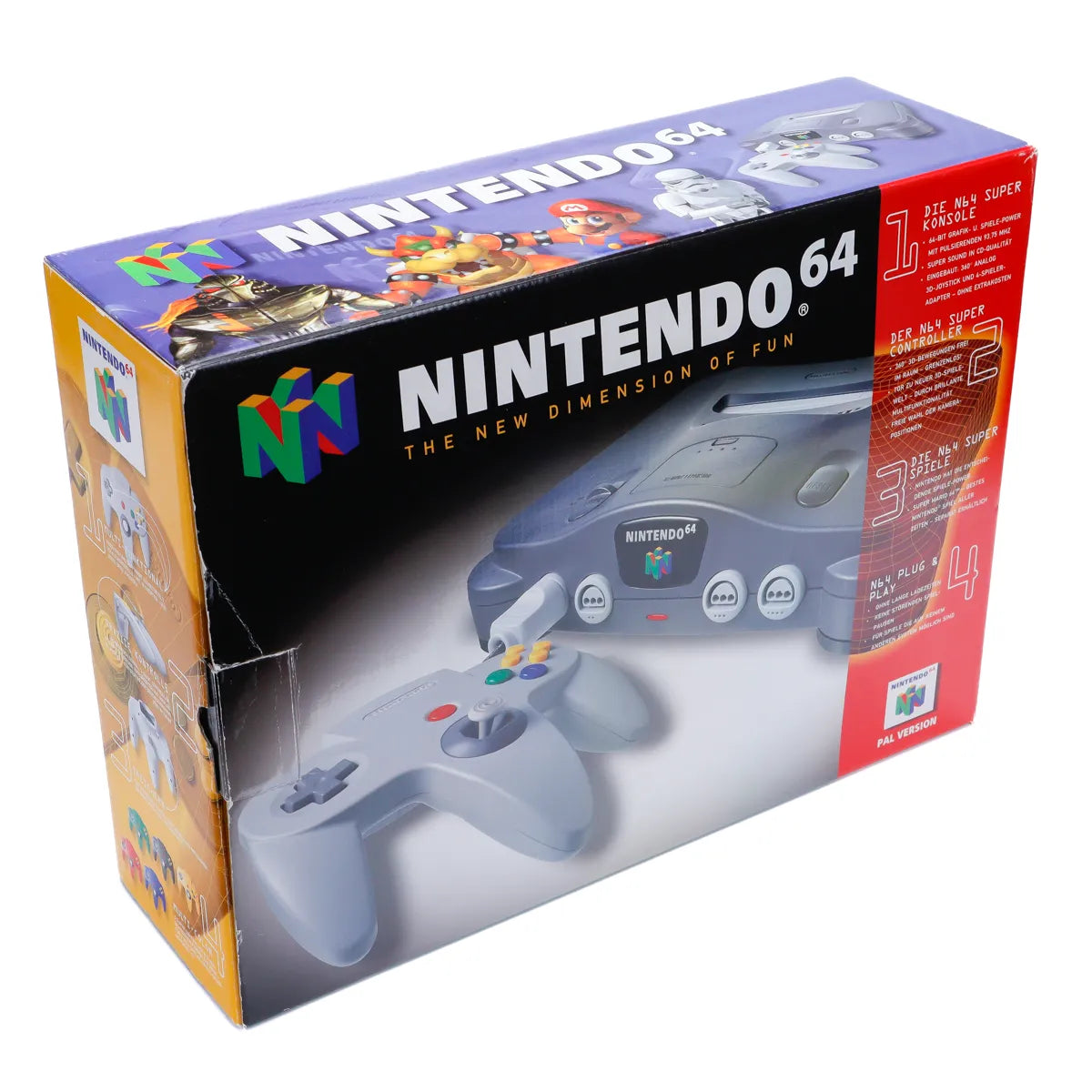 Nintendo 64 Mario Pak i eske - N64 - Retrospillkongen
