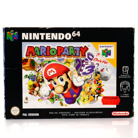 Mario Party - N64 spill (i eske) - Retrospillkongen