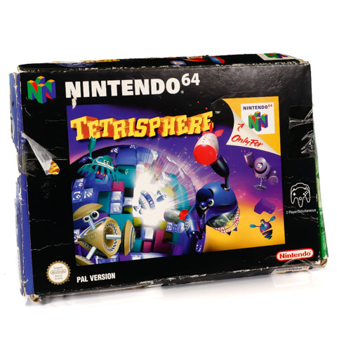 Tetrisphere - N64 spill (Komplett i eske) - Retrospillkongen