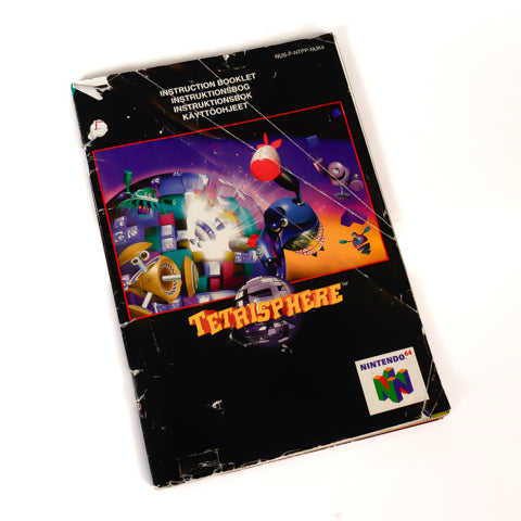 Tetrisphere - N64 spill (Komplett i eske)