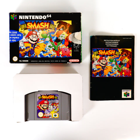 Super Smash Bros. - N64 spill (Komplett i eske)