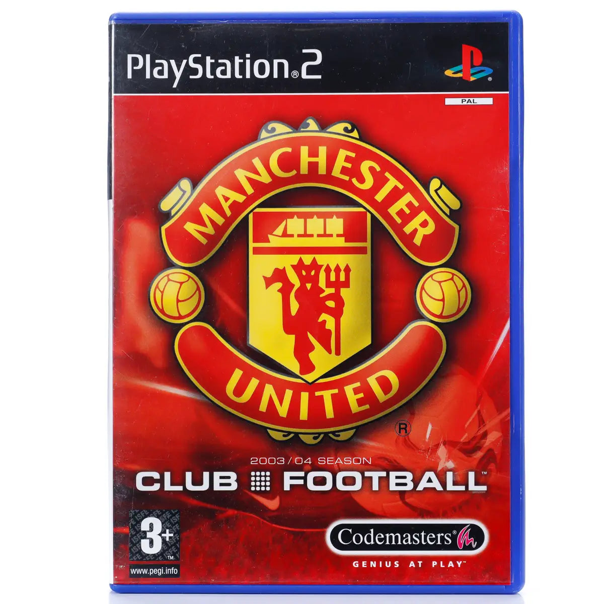 Manchester United Club Football - PS2 spill - Retrospillkongen