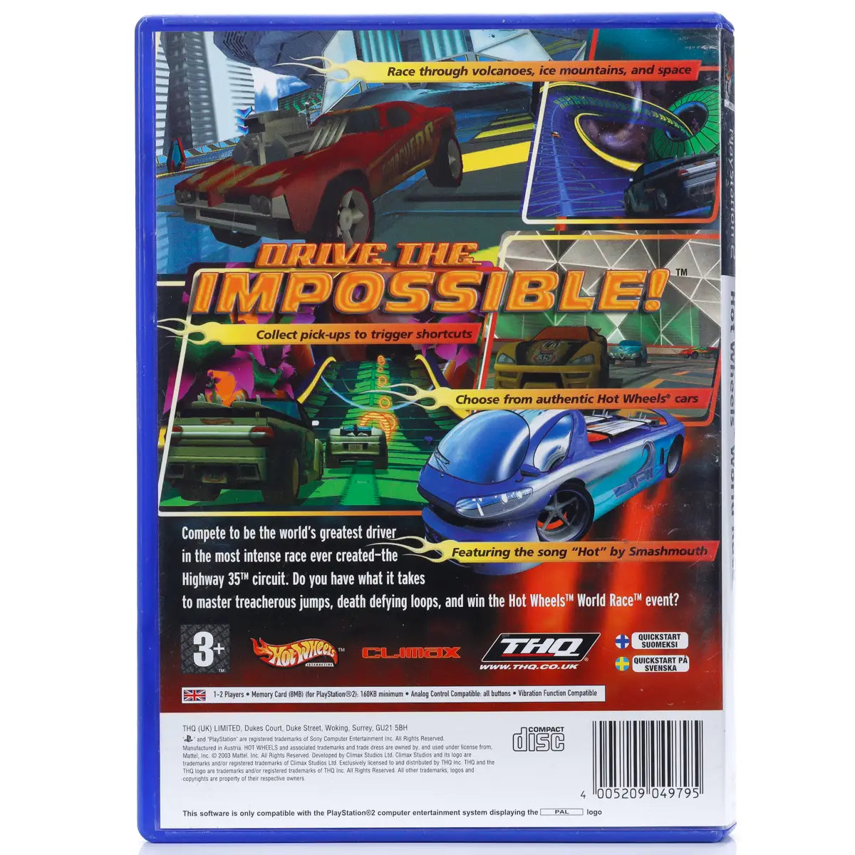 Hot Wheels: World Race - PS2 Spill - Retrospillkongen