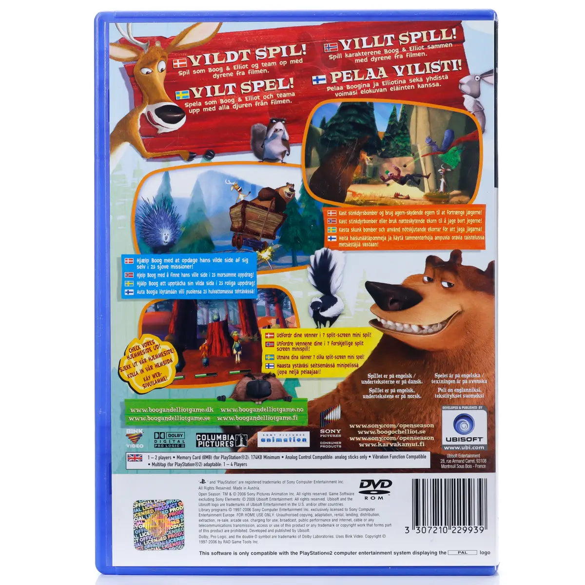 Open Season - PS2 spill - Retrospillkongen