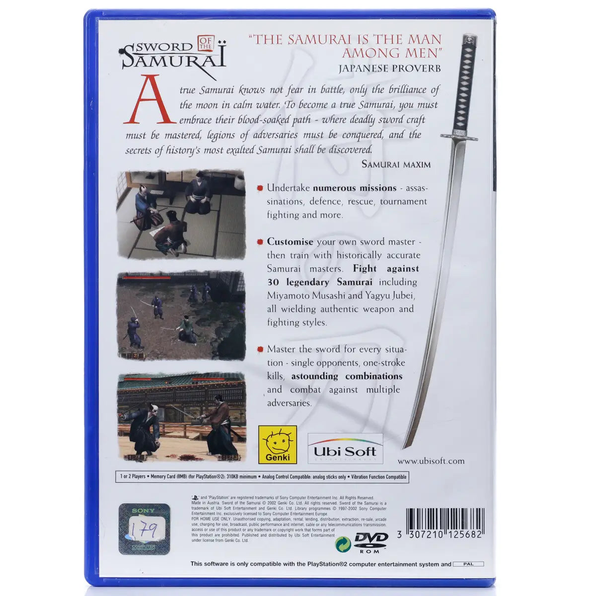 Sword of the Samurai - PS2 Spill - Retrospillkongen
