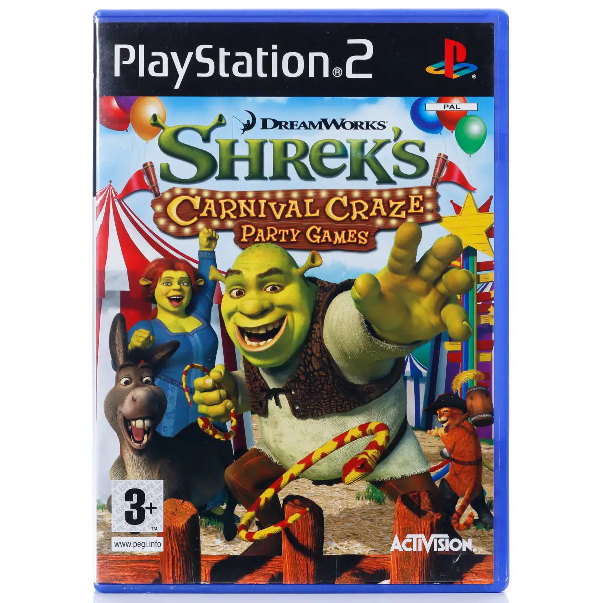 Shrek's Carnival Craze Party Games - PS2 Spill - Retrospillkongen
