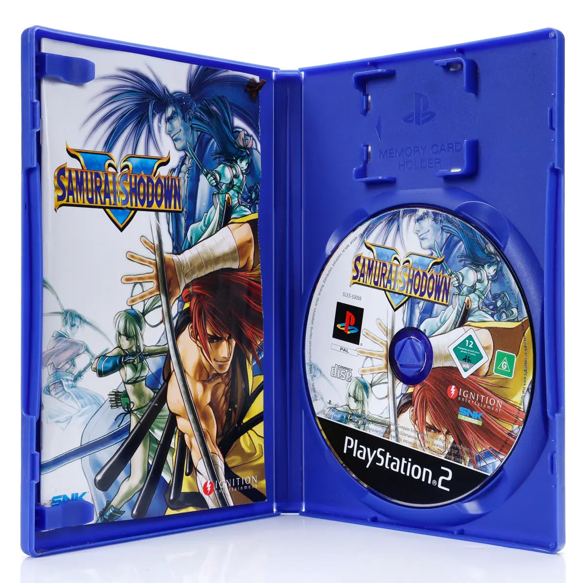 Samurai Shodown V - PS2 spill - Retrospillkongen