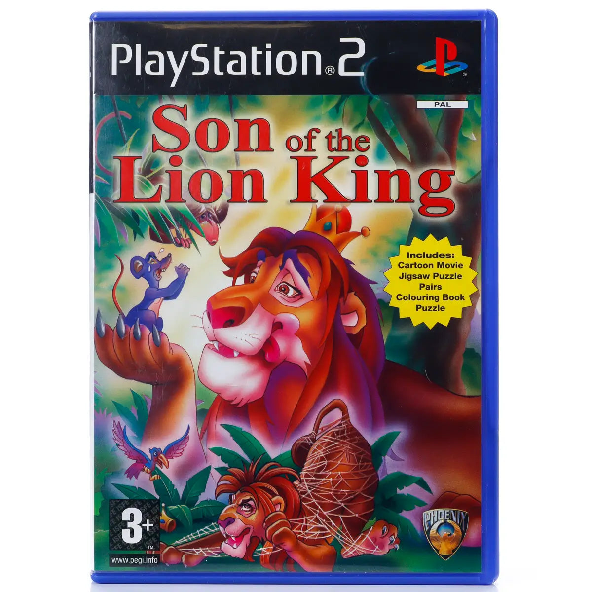 Son of the Lion King - PS2 spill - Retrospillkongen