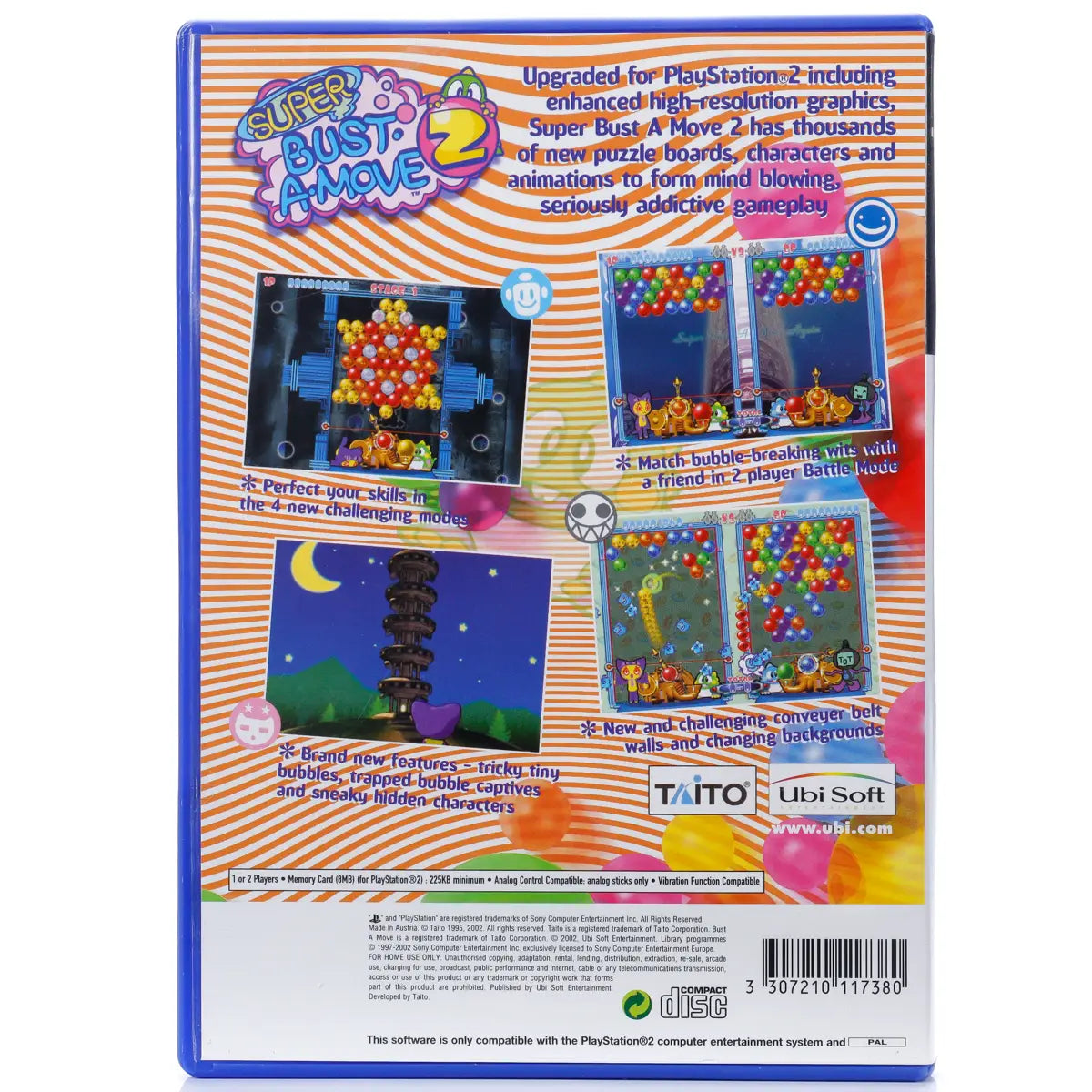 Super Bust-A-Move 2 - PS2 spill - Retrospillkongen