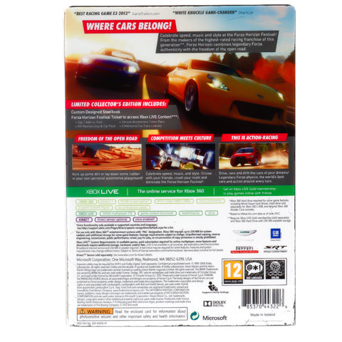 Forza Horizon Limited Collector's Edition - Xbox 360 spill - Retrospillkongen