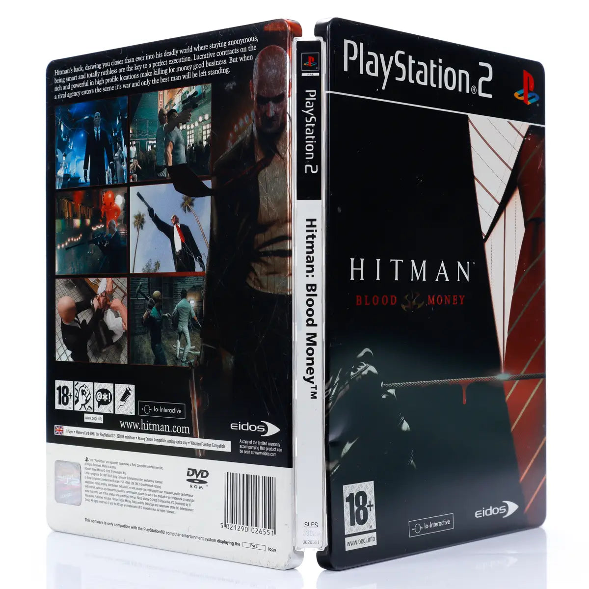 Hitman: Blood Money - PS2 Spill (Steelbook) - Retrospillkongen