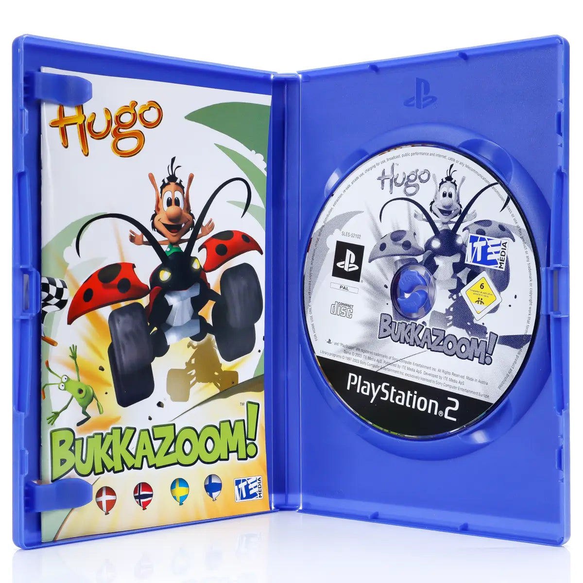 Hugo: Bukkazoom! - PS2 spill - Retrospillkongen