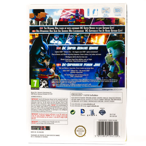 LEGO Batman 2: DC Super Heroes - Wii spill - Retrospillkongen