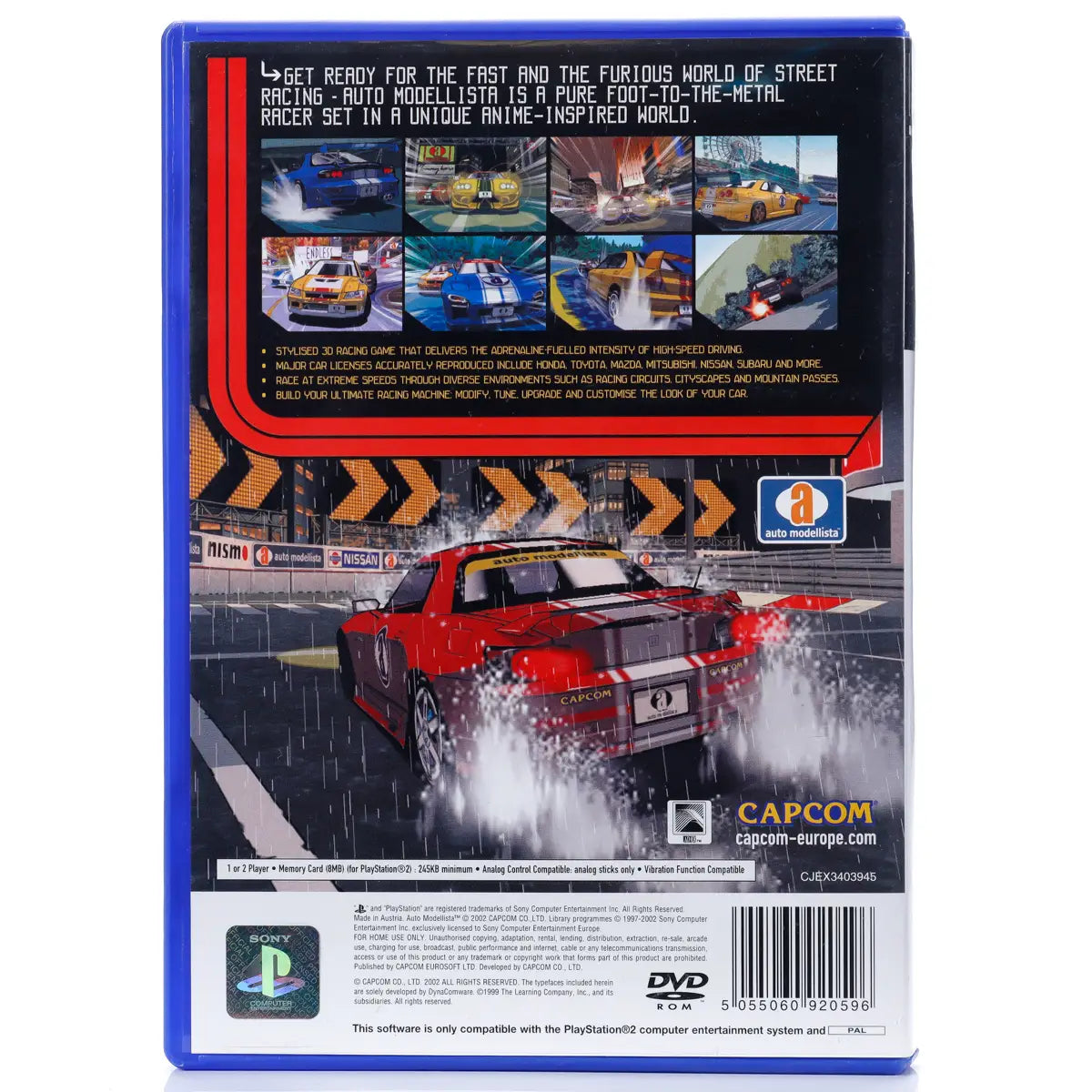Auto Modellista - PS2 spill - Retrospillkongen