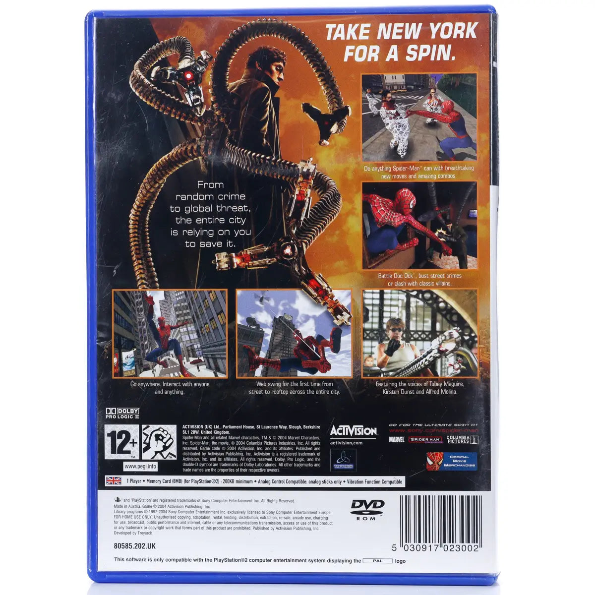 Spider-Man 2 - PS2 spill - Retrospillkongen