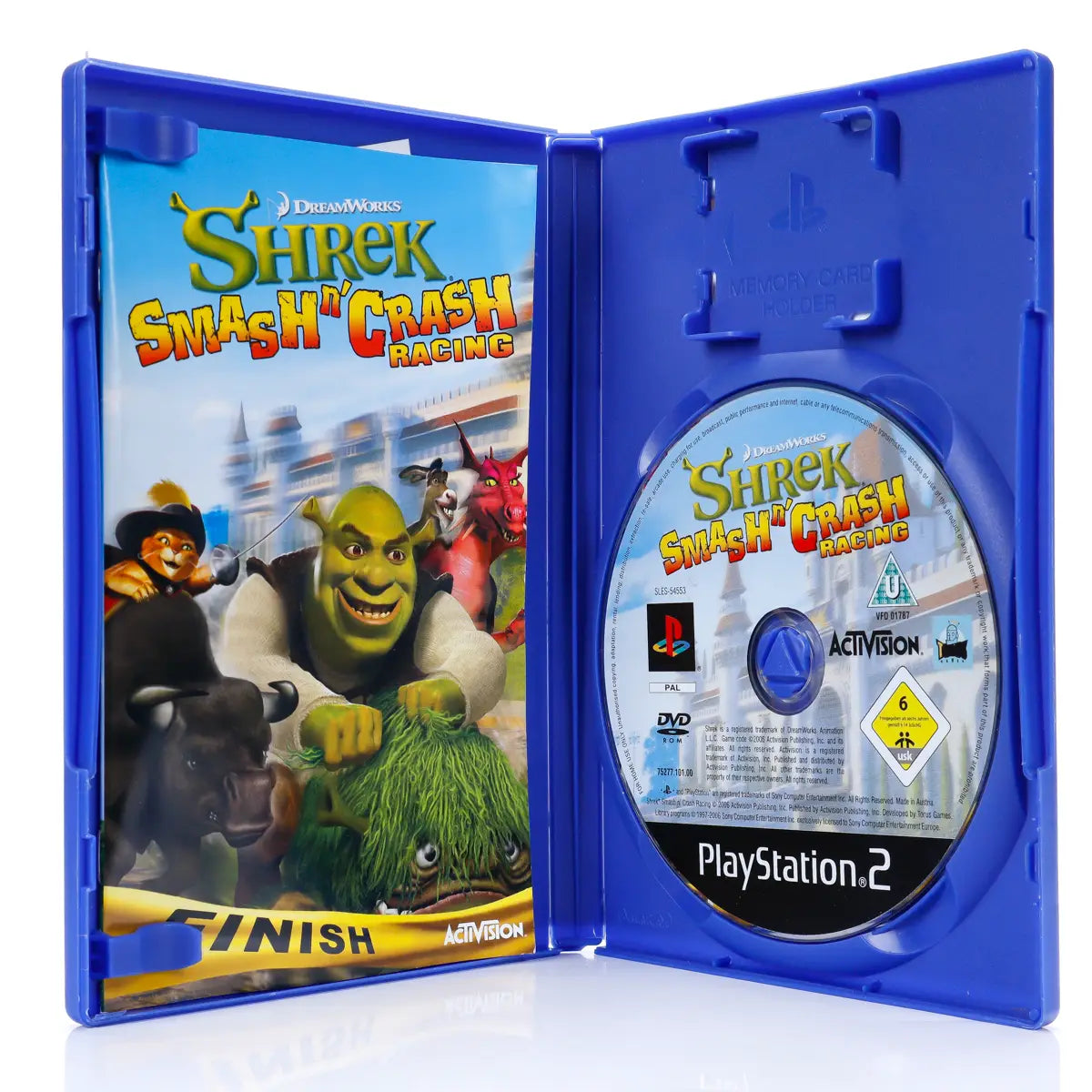 Shrek Smash N' Crash Racing - PS2 spill - Retrospillkongen