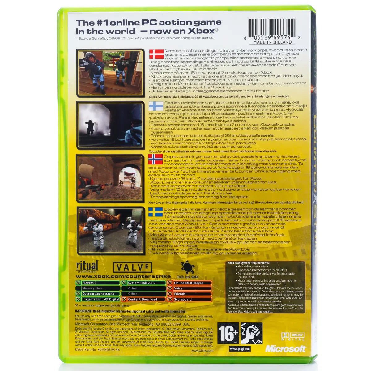 Counter-Strike - Xbox spill - Retrospillkongen