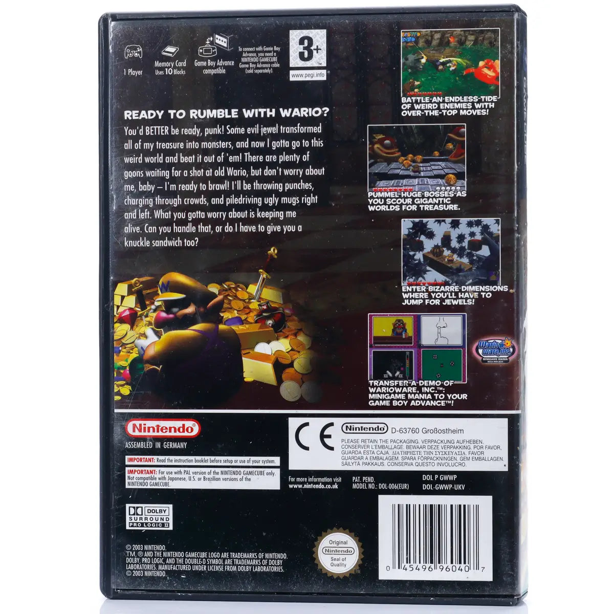 Wario World - Gamecube spill - Retrospillkongen