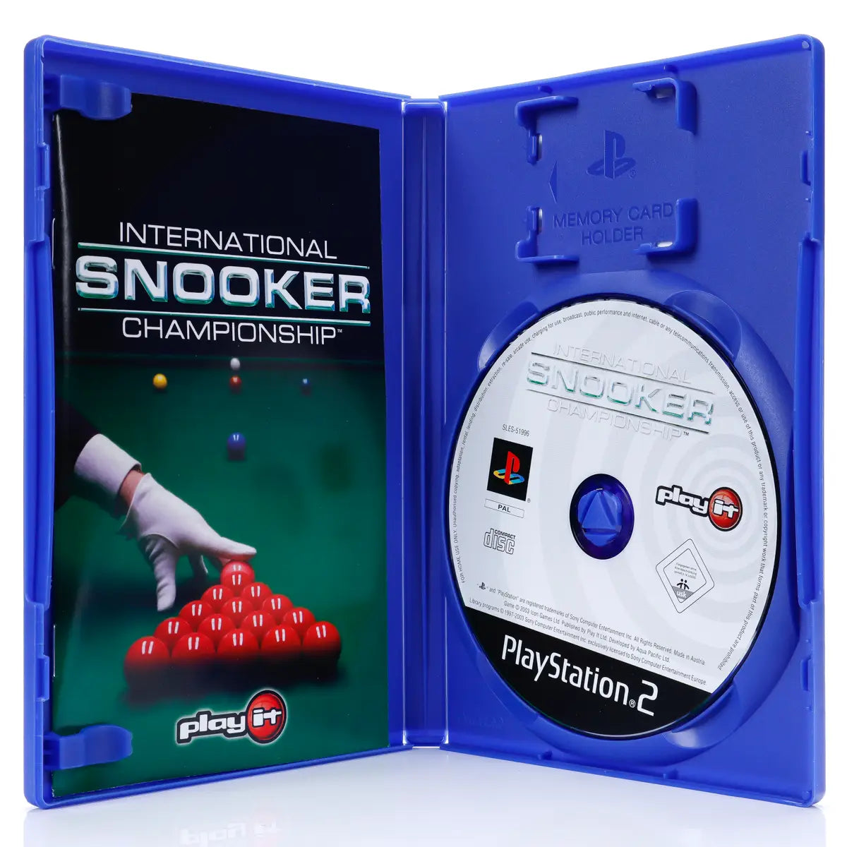 International Snooker Championship - PS2 spill - Retrospillkongen