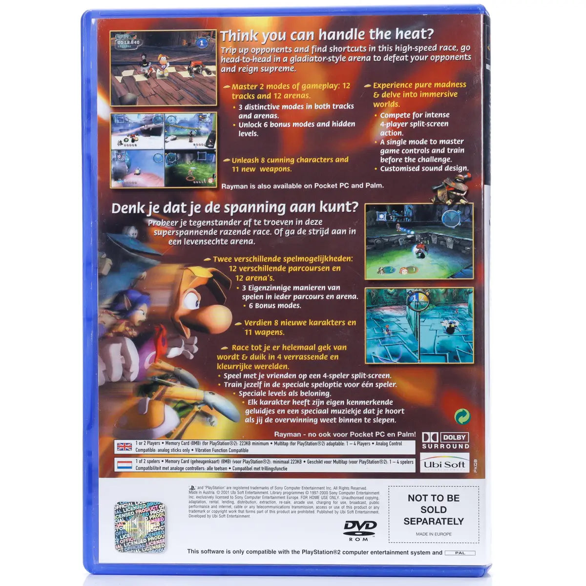 Rayman M - PS2 spill - Retrospillkongen
