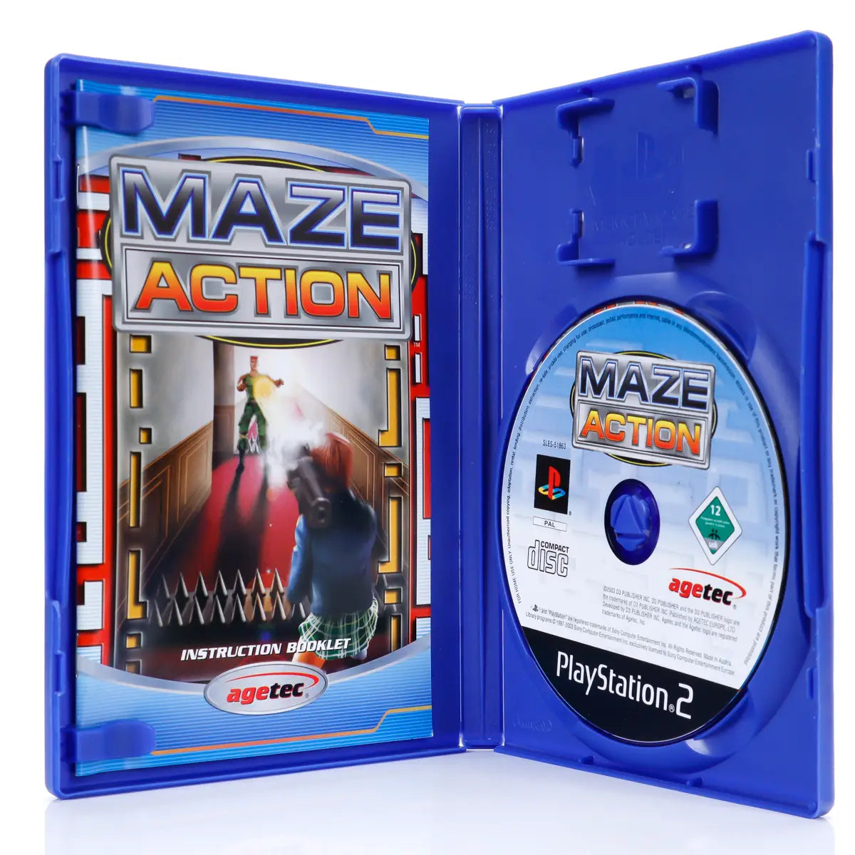 Maze Action - PS2 spill - Retrospillkongen